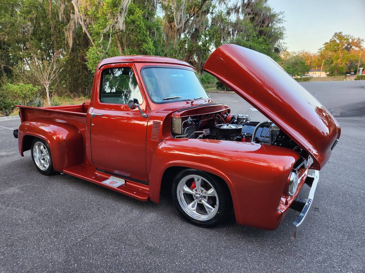 
								1955 Ford F-100 Full restoration full									