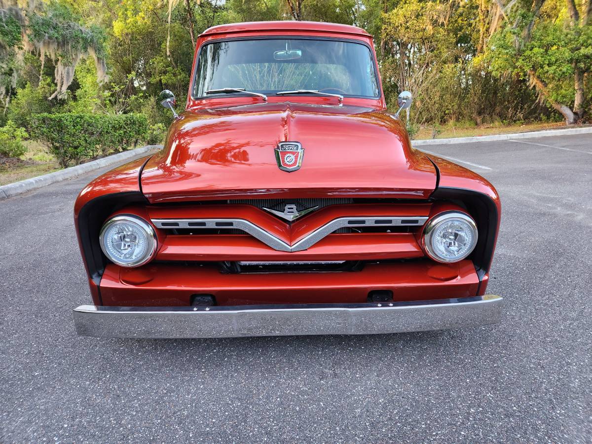 
								1955 Ford F-100 Full restoration full									