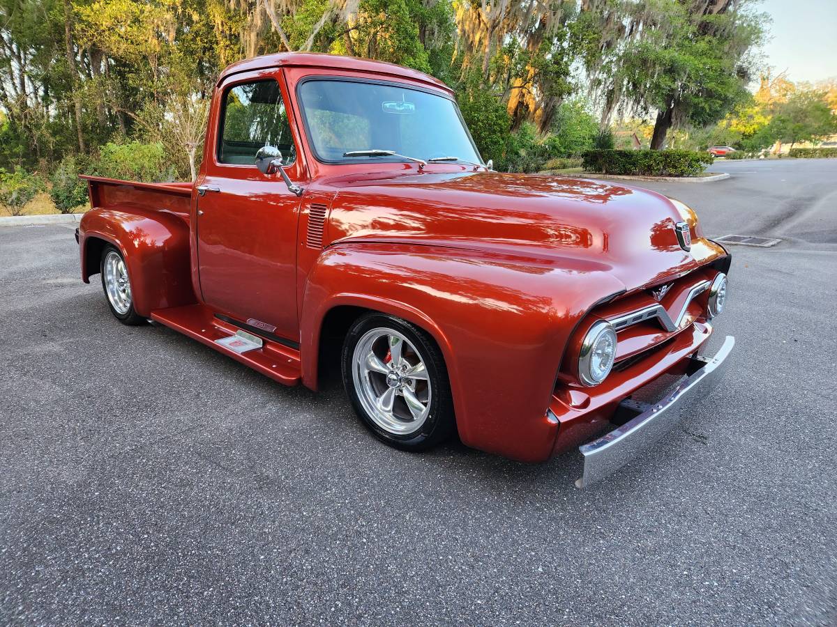 
								1955 Ford F-100 Full restoration full									