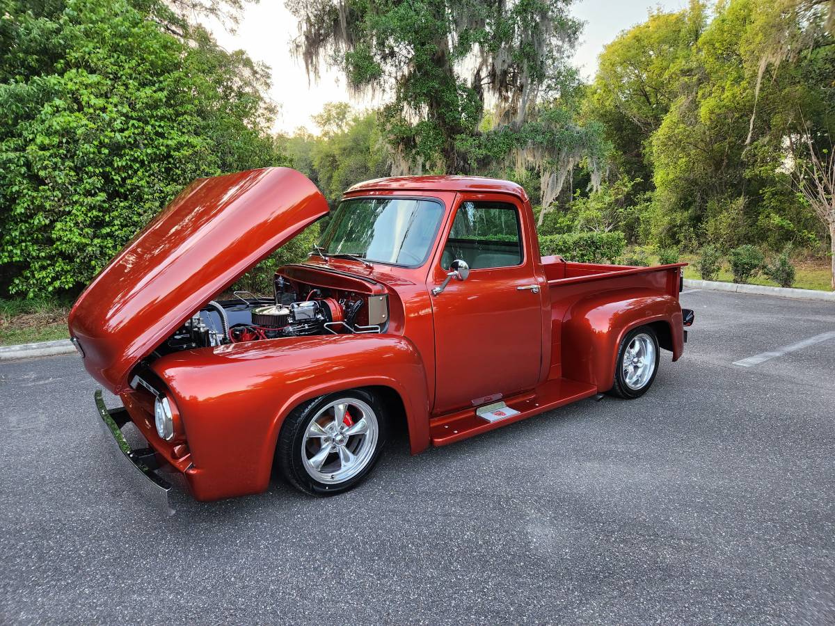 
								1955 Ford F-100 Full restoration full									