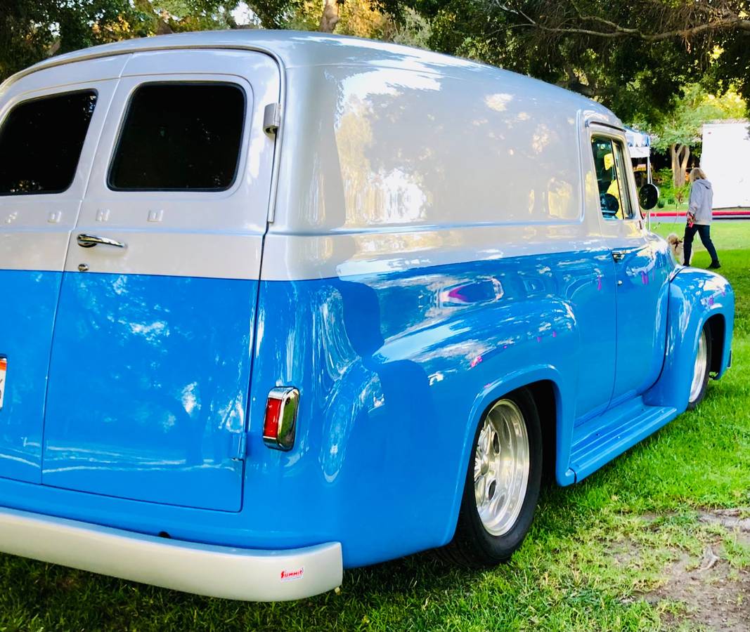 
								1956 Ford F100 Panel Truck full									