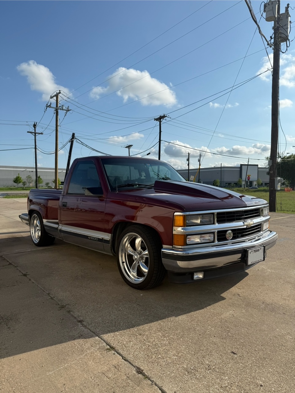 
								1995 Chevrolet Silverado 1500 Step-side full									
