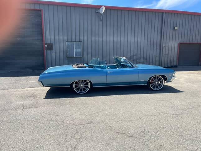 
								67 impala SS convertible full									