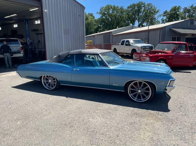
								67 impala SS convertible full									