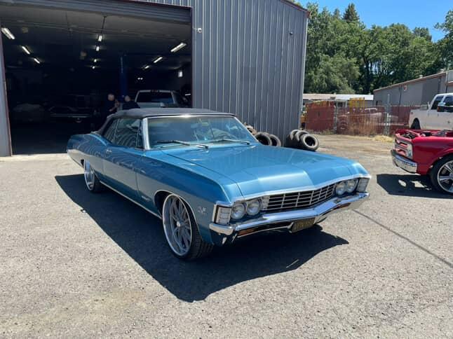 
								67 impala SS convertible full									